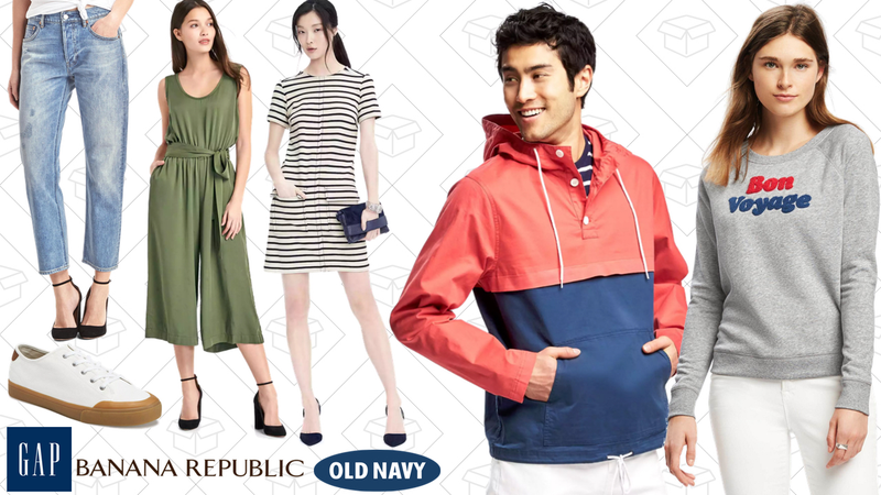 40% off Banana Republic, Old Navy and GAP with code MIDWEEK